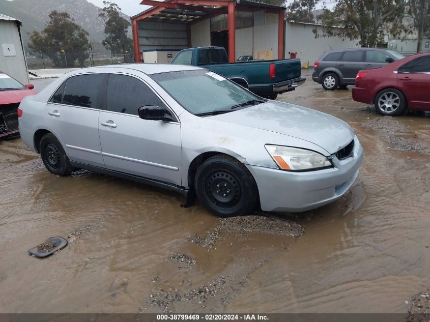 2005 Honda Accord 2.4 Lx VIN: 1HGCM56435A104512 Lot: 38799469