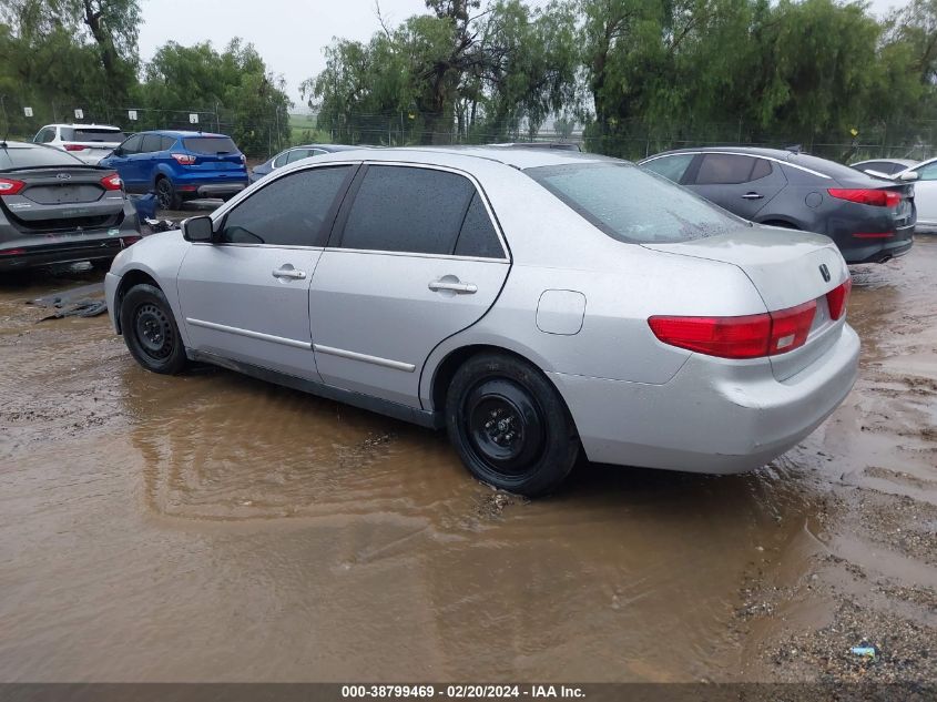 2005 Honda Accord 2.4 Lx VIN: 1HGCM56435A104512 Lot: 38799469