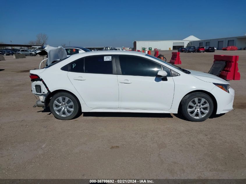 2020 Toyota Corolla Le VIN: 5YFEPRAE5LP068059 Lot: 38799692