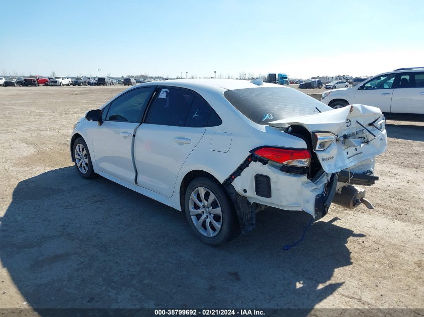 2020 Toyota Corolla Le VIN: 5YFEPRAE5LP068059 Lot: 38799692