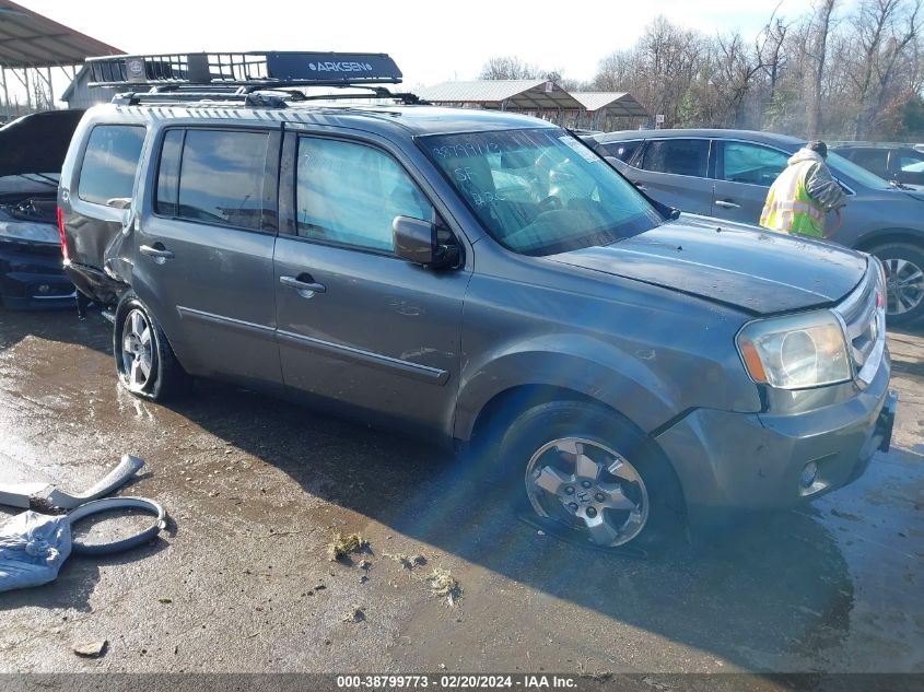 2011 Honda Pilot Ex-L VIN: 5FNYF4H69BB031592 Lot: 38799773