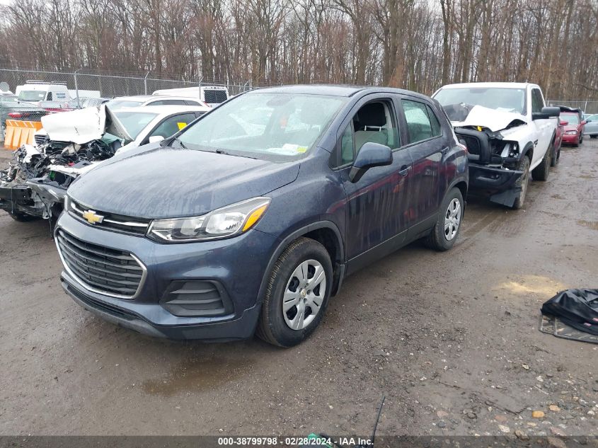 2018 Chevrolet Trax Ls VIN: 3GNCJKSB6JL355867 Lot: 38799798