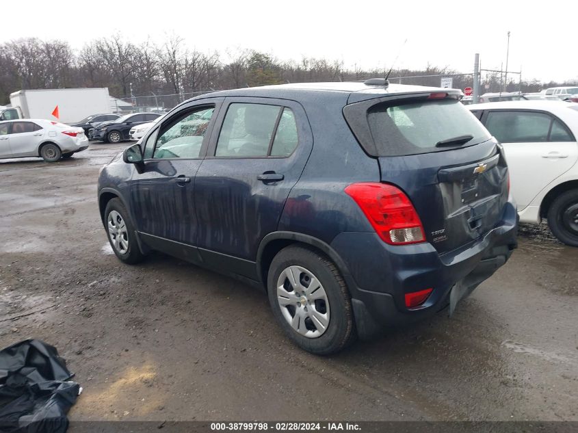 2018 Chevrolet Trax Ls VIN: 3GNCJKSB6JL355867 Lot: 38799798