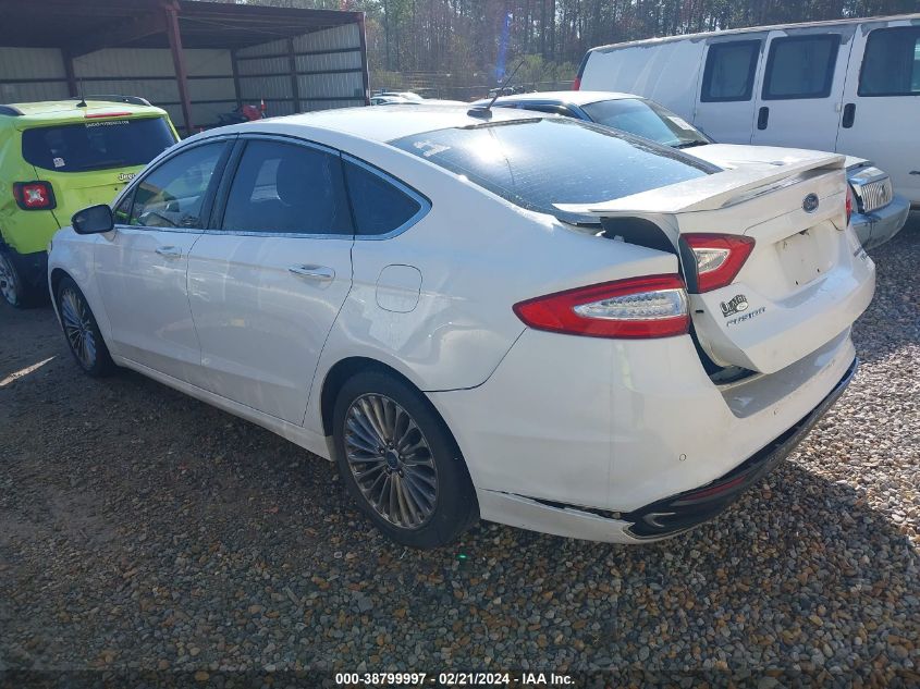 2014 Ford Fusion Titanium VIN: 3FA6P0K92ER186865 Lot: 38799997