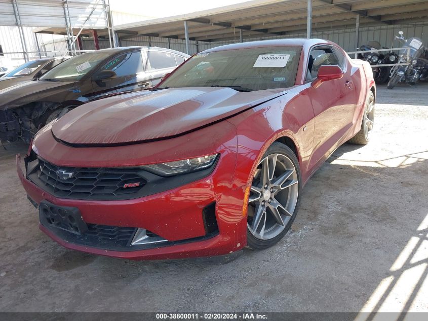 2019 Chevrolet Camaro 1Lt VIN: 1G1FB1RS3K0126380 Lot: 38800011