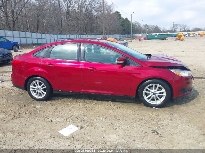 2015 Ford Focus Se VIN: 1FADP3F21FL374265 Lot: 38800014