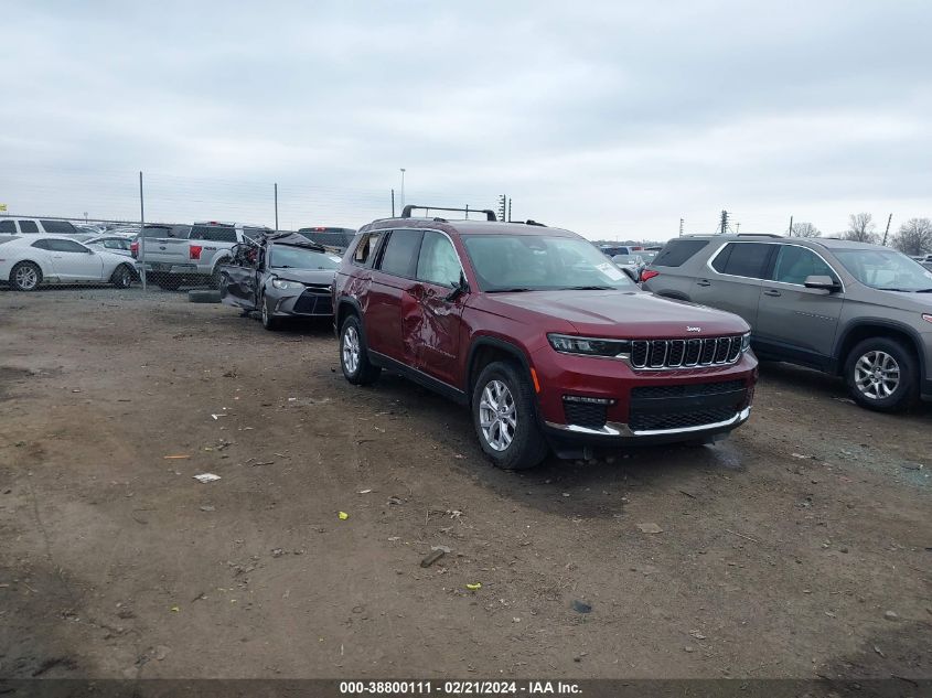 2022 Jeep Grand Cherokee L Limited 4X4 VIN: 1C4RJKBG8N8601496 Lot: 38800111