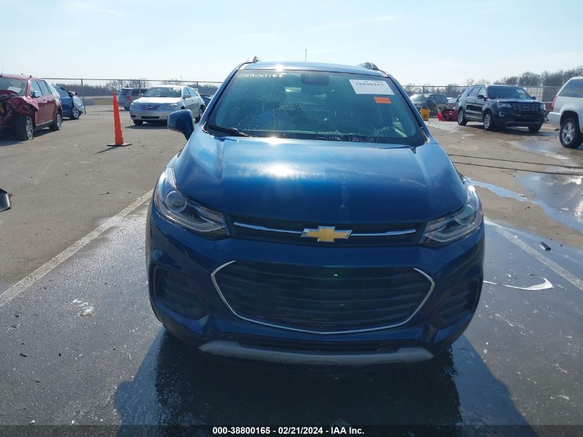 2019 Chevrolet Trax Lt VIN: 3GNCJLSBXKL398308 Lot: 38800165