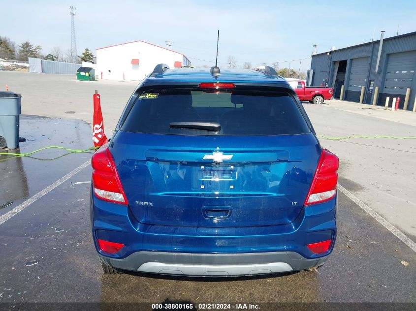 2019 Chevrolet Trax Lt VIN: 3GNCJLSBXKL398308 Lot: 38800165