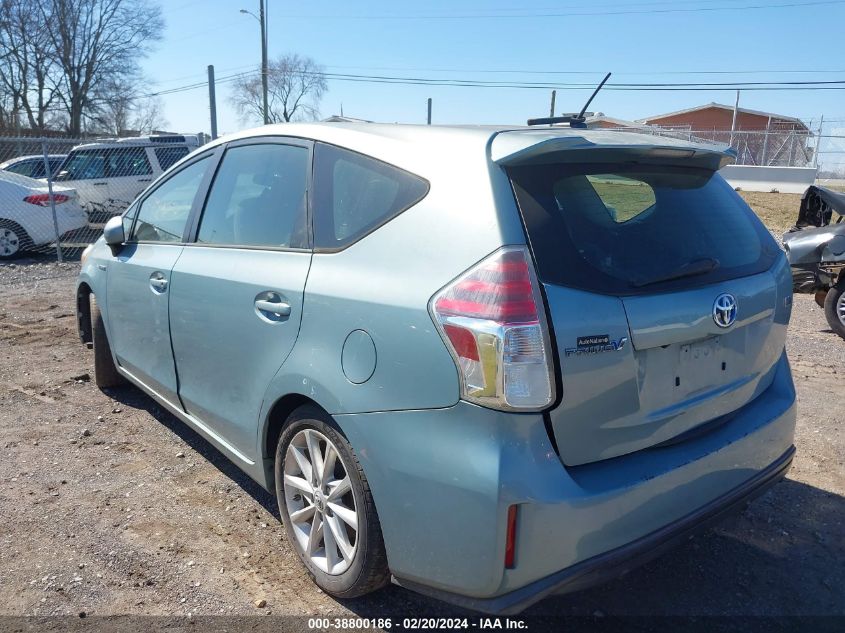 2015 Toyota Prius V Three VIN: JTDZN3EU6FJ030967 Lot: 38800186