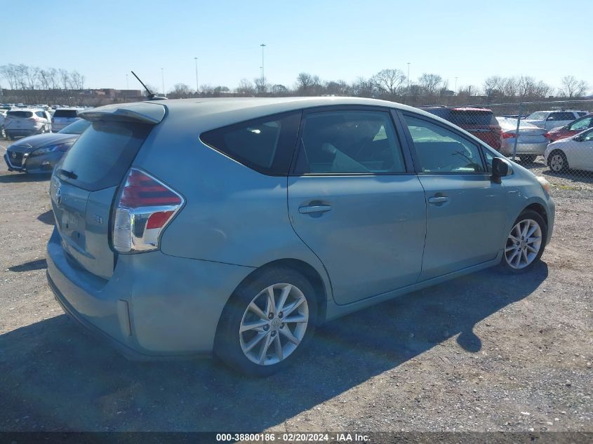 2015 Toyota Prius V Three VIN: JTDZN3EU6FJ030967 Lot: 38800186