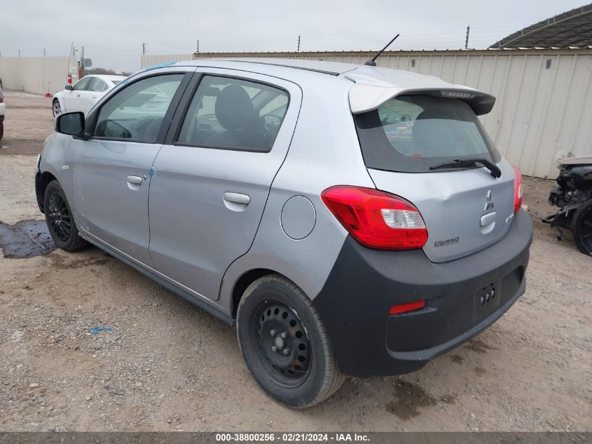 2017 Mitsubishi Mirage Es VIN: ML32A3HJ7HH002364 Lot: 38800256