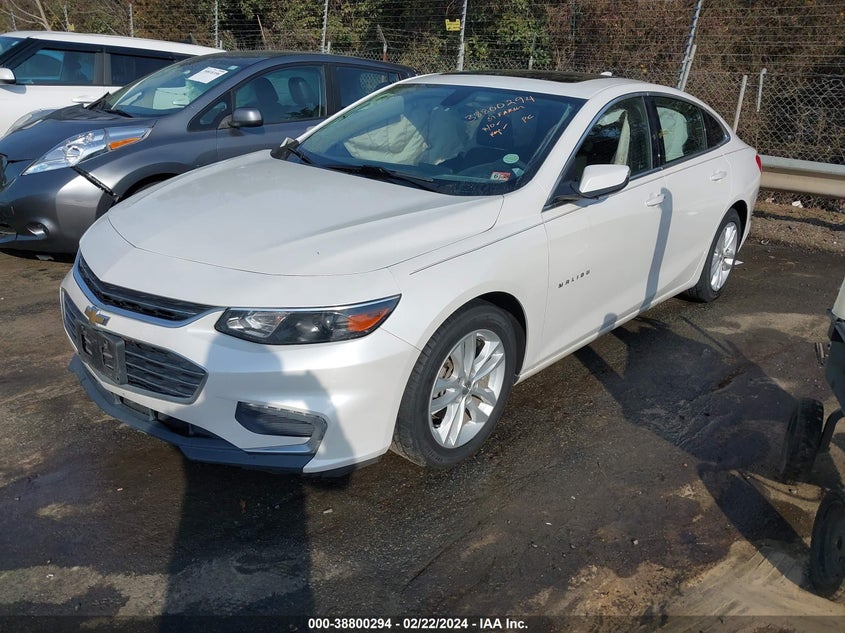 2016 CHEVROLET MALIBU 1LT - 1G1ZE5ST9GF219200