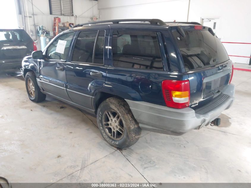 2002 Jeep Grand Cherokee Laredo VIN: 1J4GW48N02C159004 Lot: 38800363