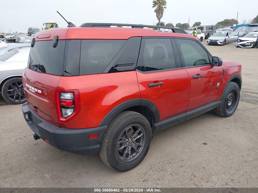 2022 Ford Bronco Sport Big Bend VIN: 3FMCR9B68NRD68387 Lot: 38800462