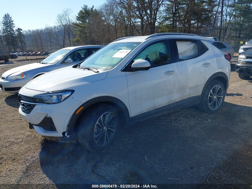 VIN KL4MMDSL2LB086659 2020 BUICK ENCORE GX FWD SELECT