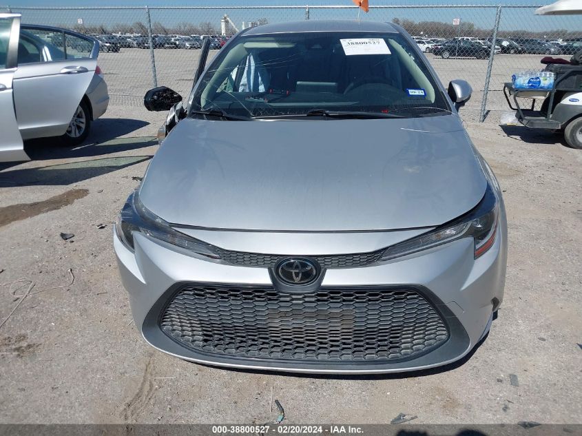 2020 Toyota Corolla Le VIN: JTDEPRAE6LJ008750 Lot: 38800527