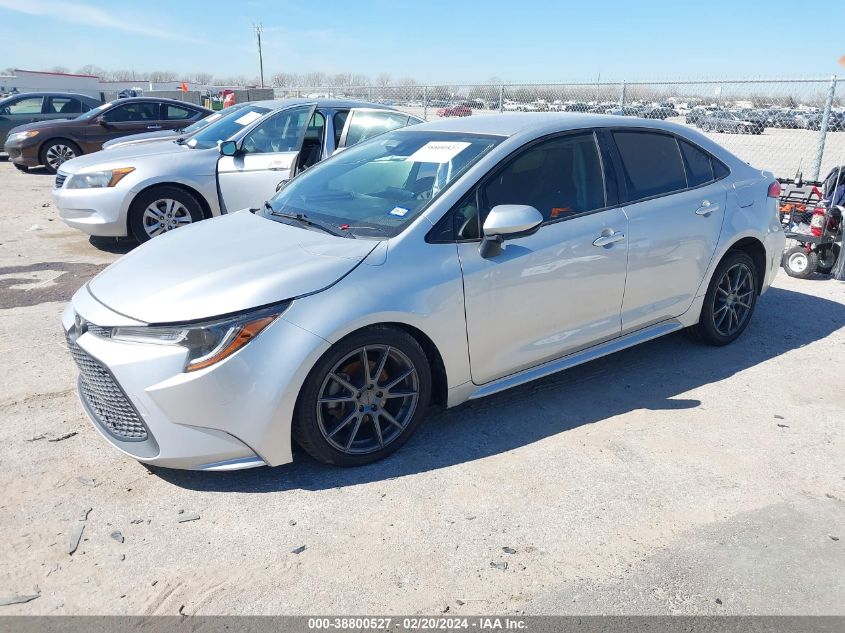 2020 Toyota Corolla Le VIN: JTDEPRAE6LJ008750 Lot: 38800527