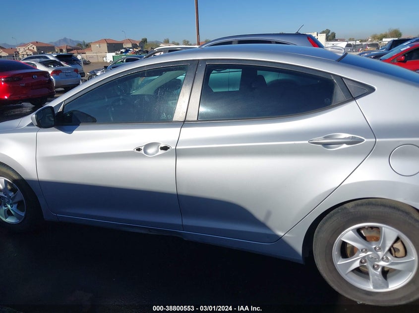 2014 HYUNDAI ELANTRA SE - 5NPDH4AE9EH523247