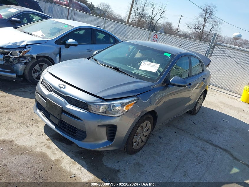 VIN 3KPA24AB2KE224824 2019 KIA RIO S