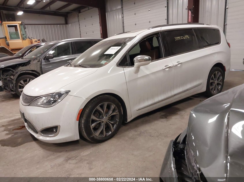 VIN 2C4RC1GG1HR559968 2017 CHRYSLER PACIFICA LIMITED