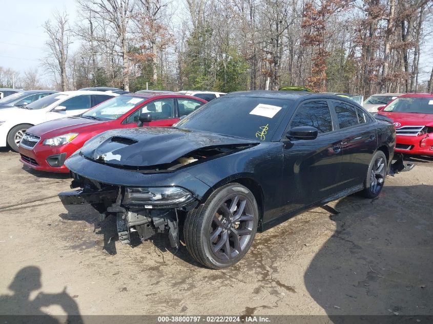 2021 Dodge Charger Gt Rwd VIN: 2C3CDXHG8MH612707 Lot: 38800797