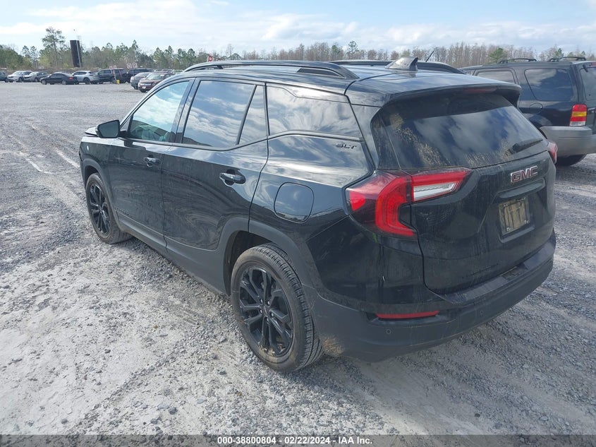 VIN 3GKALPEV3NL251229 2022 GMC TERRAIN FWD SLT