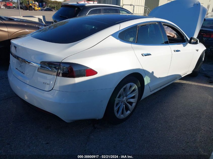 2016 Tesla Model S 60D/70D/75D/85D/90D VIN: 5YJSA1E25GF138411 Lot: 38800917