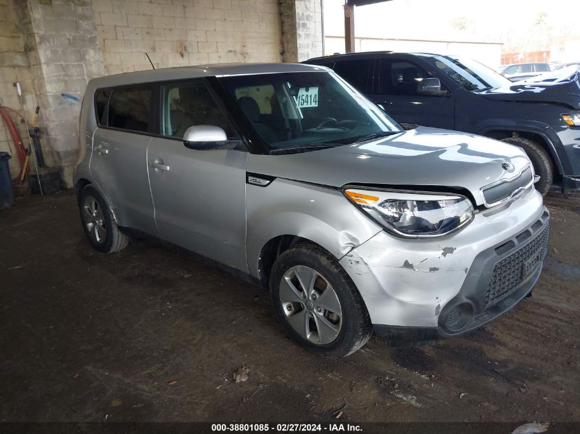 2015 Kia Soul VIN: KNDJN2A23F7781808 Lot: 38801085