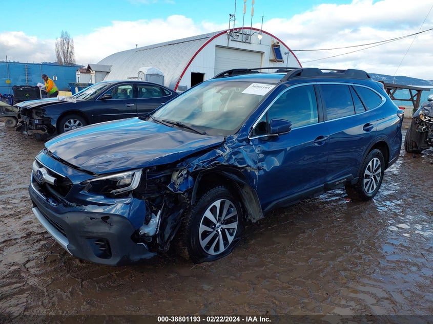 VIN 4S4BTACC3N3210606 2022 SUBARU OUTBACK PREMIUM