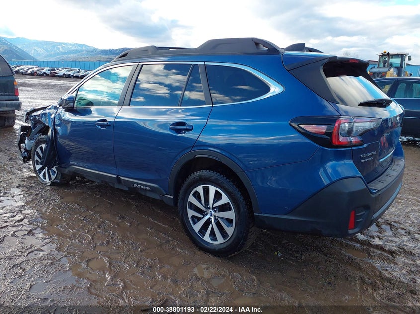 VIN 4S4BTACC3N3210606 2022 SUBARU OUTBACK PREMIUM