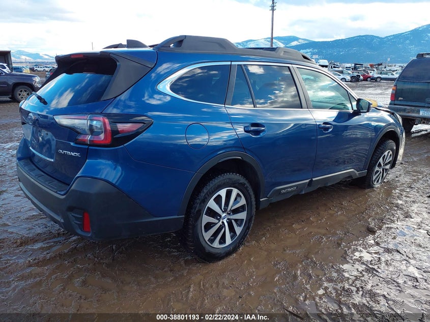VIN 4S4BTACC3N3210606 2022 SUBARU OUTBACK PREMIUM