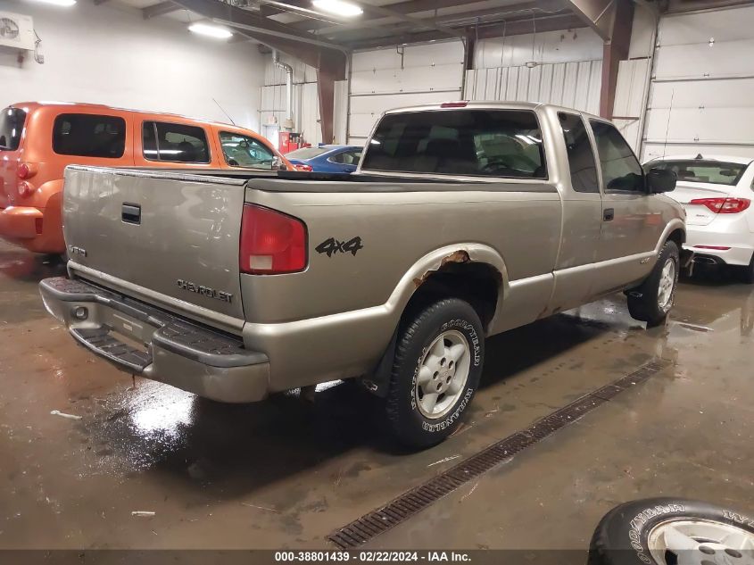 2001 Chevrolet S-10 Ls VIN: 1GCDT19W018108076 Lot: 38801439
