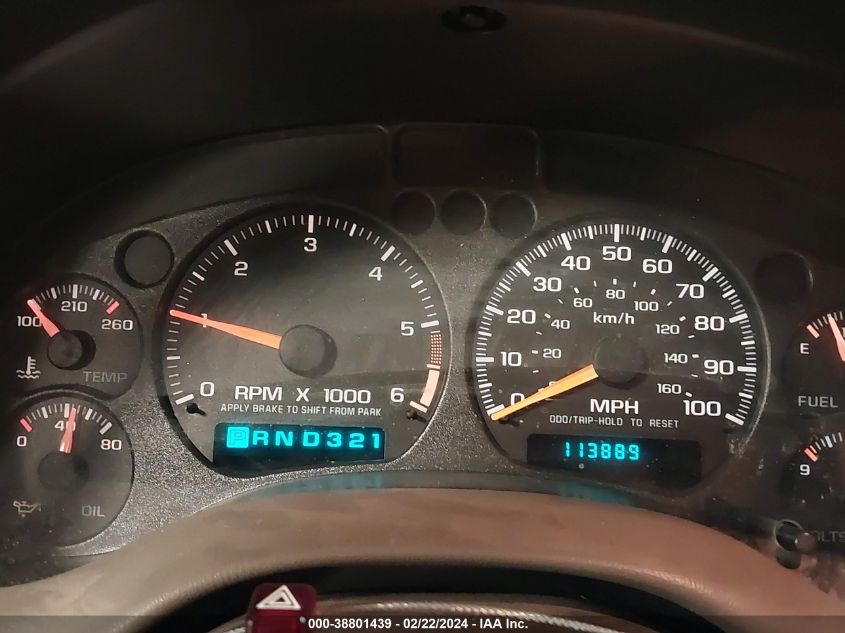 2001 Chevrolet S-10 Ls VIN: 1GCDT19W018108076 Lot: 38801439