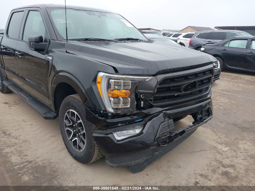 2023 Ford F-150 Xlt VIN: 1FTFW1E53PFC70771 Lot: 38801549