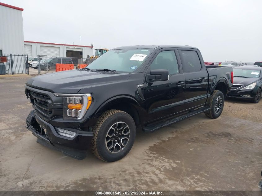 2023 Ford F-150 Xlt VIN: 1FTFW1E53PFC70771 Lot: 38801549