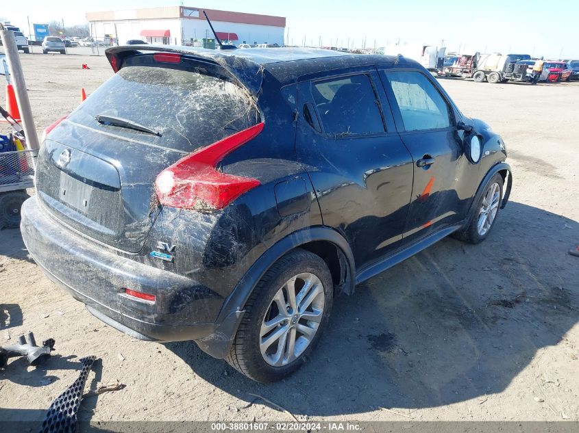 2014 Nissan Juke Sv VIN: JN8AF5MR1ET450940 Lot: 38801607