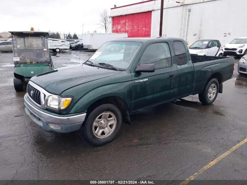 2002 Toyota Tacoma VIN: 5TEVL52N72Z884069 Lot: 38801707