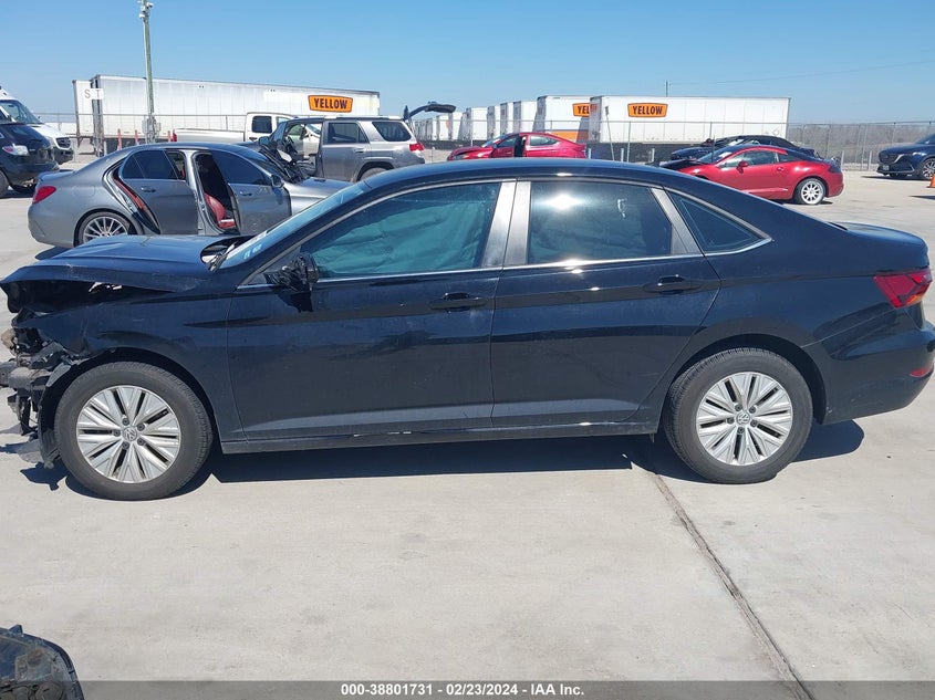 VIN 3VWCB7BU2KM237909 2019 VOLKSWAGEN JETTA 1.4T R-LINE/1.4T S/1.4T SE