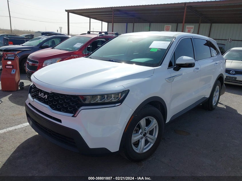 VIN 5XYRG4LC1NG074531 2022 KIA SORENTO LX