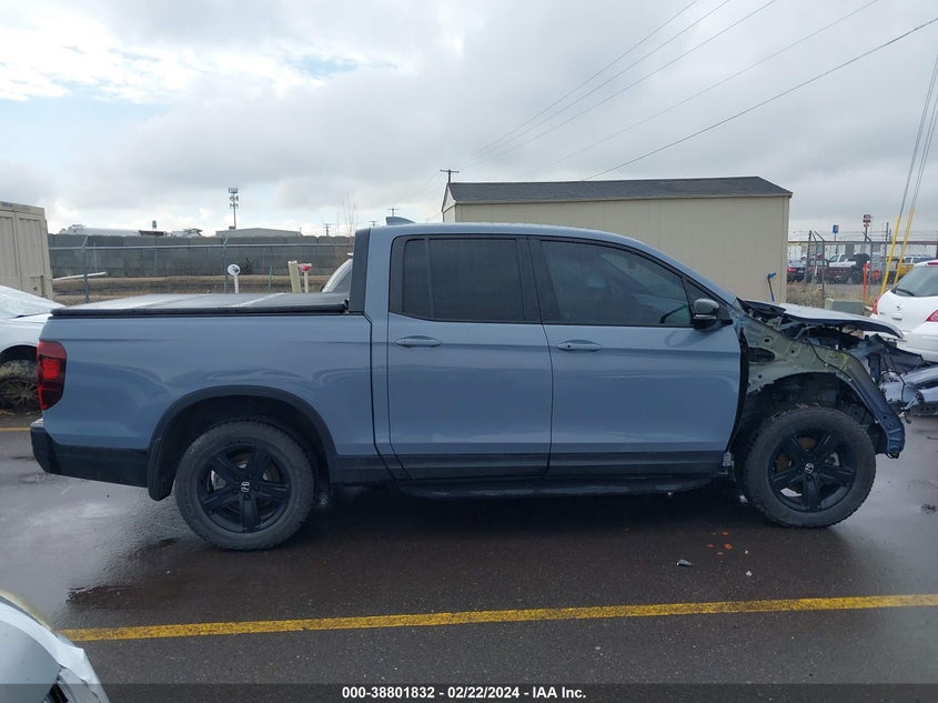 VIN 5FPYK3F82NB020830 2022 HONDA RIDGELINE BLACK EDITION