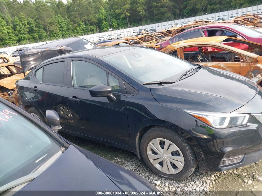 2021 Nissan Versa S Xtronic Cvt VIN: 3N1CN8DV7ML822258 Lot: 38801934