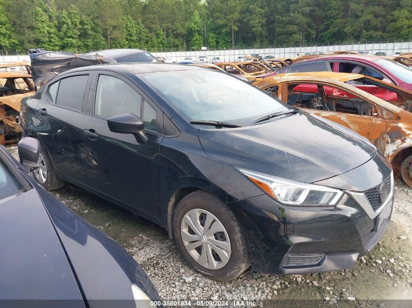 2021 Nissan Versa S Xtronic Cvt VIN: 3N1CN8DV7ML822258 Lot: 38801934