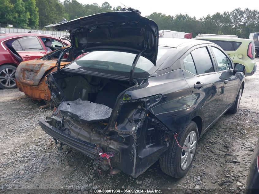 2021 Nissan Versa S Xtronic Cvt VIN: 3N1CN8DV7ML822258 Lot: 38801934