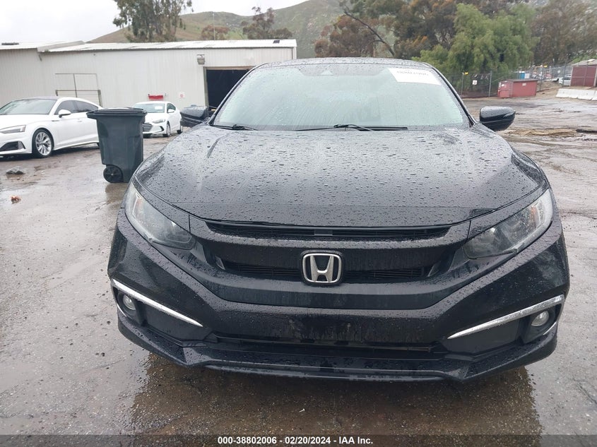 VIN 19XFC1F32KE018356 2019 HONDA CIVIC EX