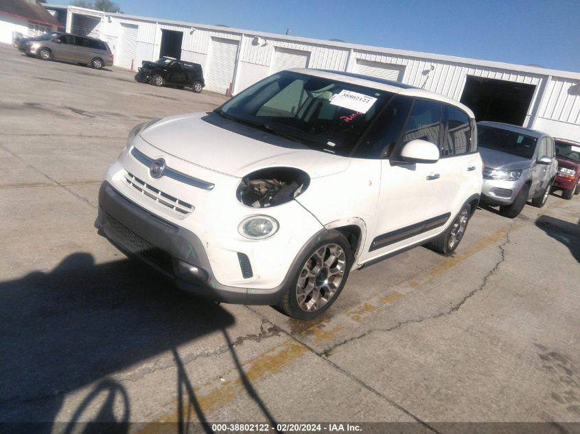 ZFBCFADHXEZ012941 2014 Fiat 500L Trekking