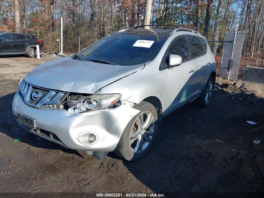 JN8AZ18W39W160199 2009 Nissan Murano Le