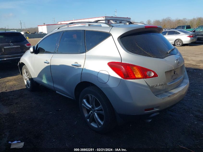 JN8AZ18W39W160199 2009 Nissan Murano Le