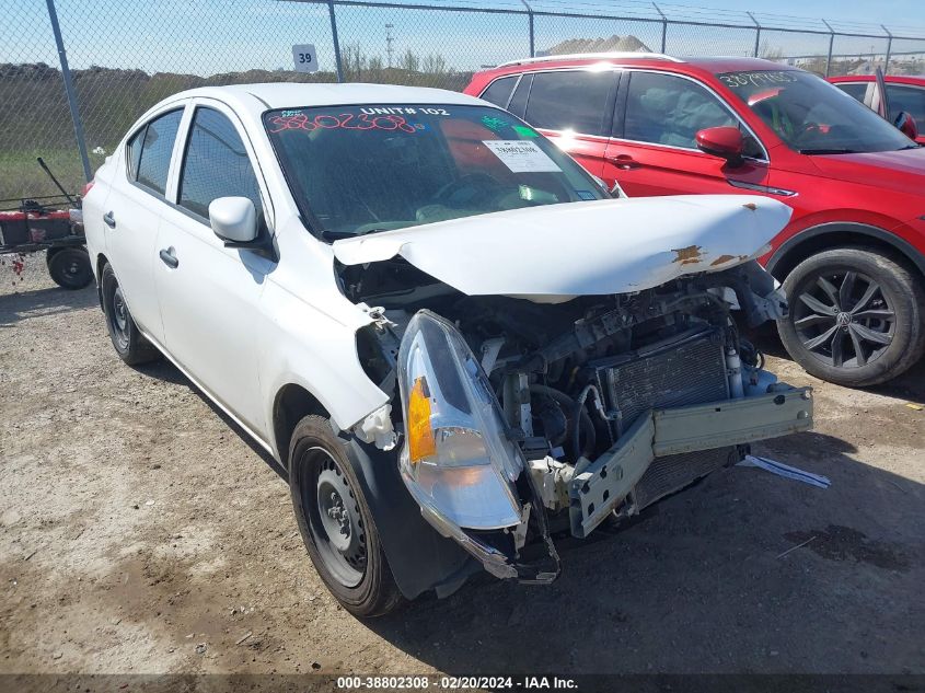 2019 Nissan Versa 1.6 S+ VIN: 3N1CN7AP4KL827186 Lot: 38802308