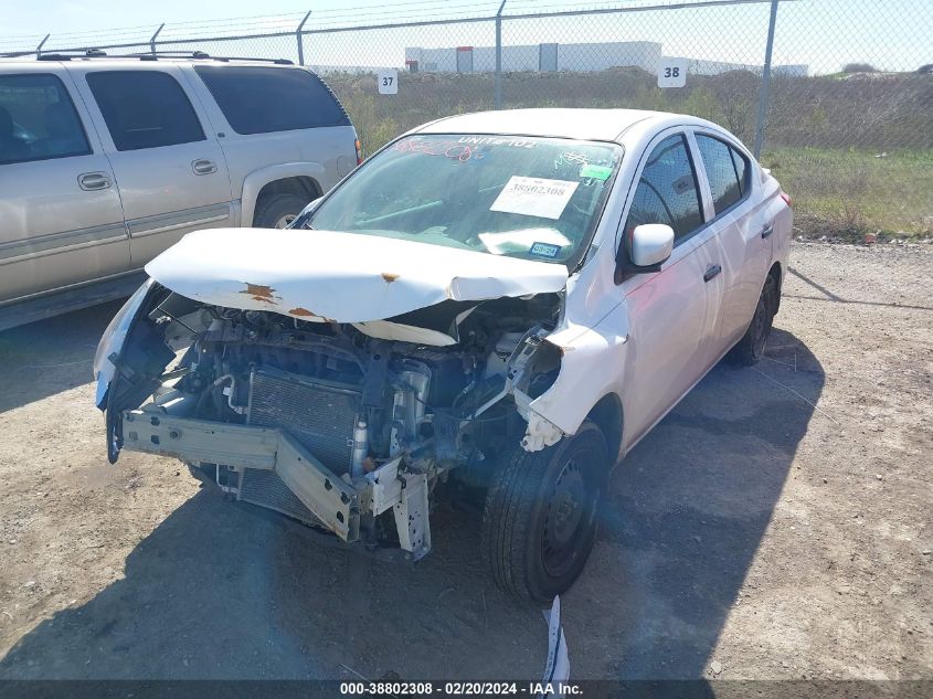 2019 Nissan Versa 1.6 S+ VIN: 3N1CN7AP4KL827186 Lot: 38802308